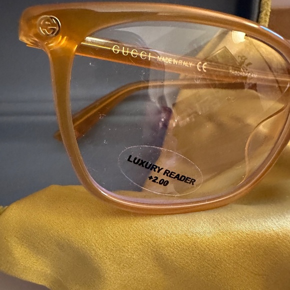 Gucci readers honey gold - Picture 4 of 12
